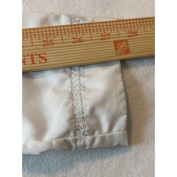 Athleta Womens White Hooded Rain Jacket XXS - Picture 7 of 11
